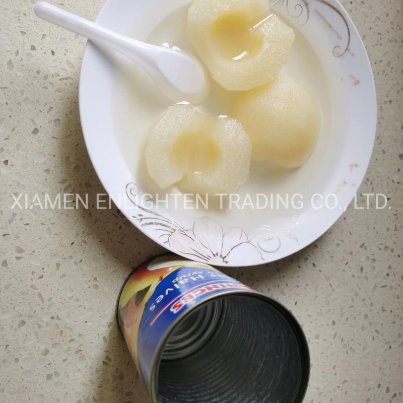 No Preservatives Natural No Added Sweeteners Canned Fruit Pear Halves