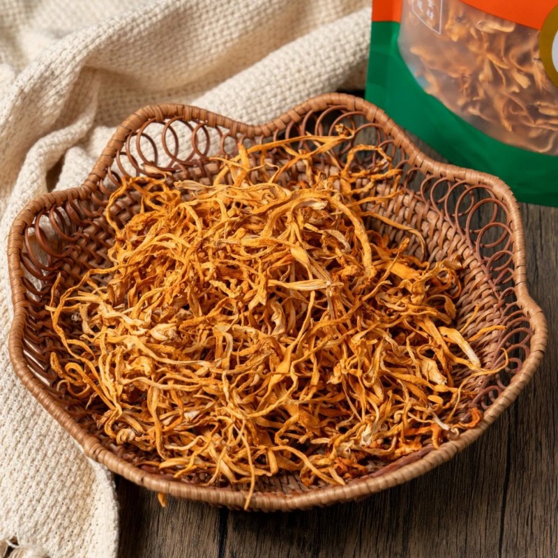 Sweet & Tender Cordyceps Flower - Dried Edible Fungi for Soup & Stew