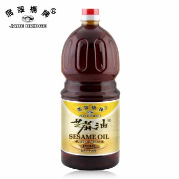 OEM Factory 625 Ml Jade Bridge Pure Sesame Oil Bulk for Supermarket Cuisine