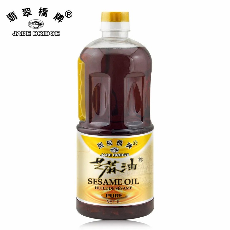 OEM Factory 625 Ml Jade Bridge Pure Sesame Oil Bulk for Supermarket Cuisine
