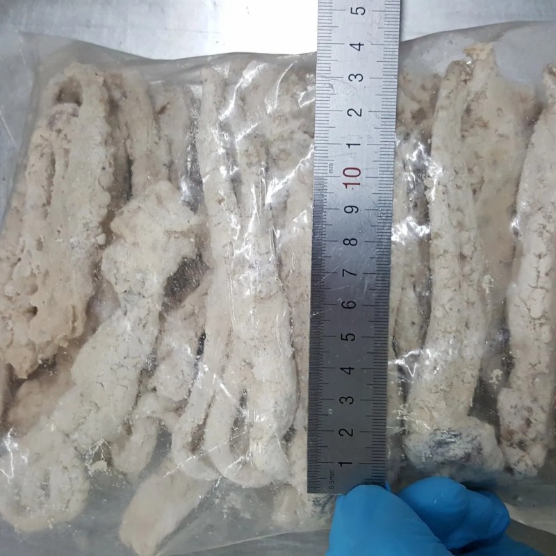 Frozen Breaded Squid Tentacles, IQF