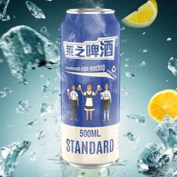 Factory Custom Beverage Manufacturer 500ml Brewing Malt Alcoholic Beverage Beer Extra Strong Carft Lager Light Wheat Beer in Cans