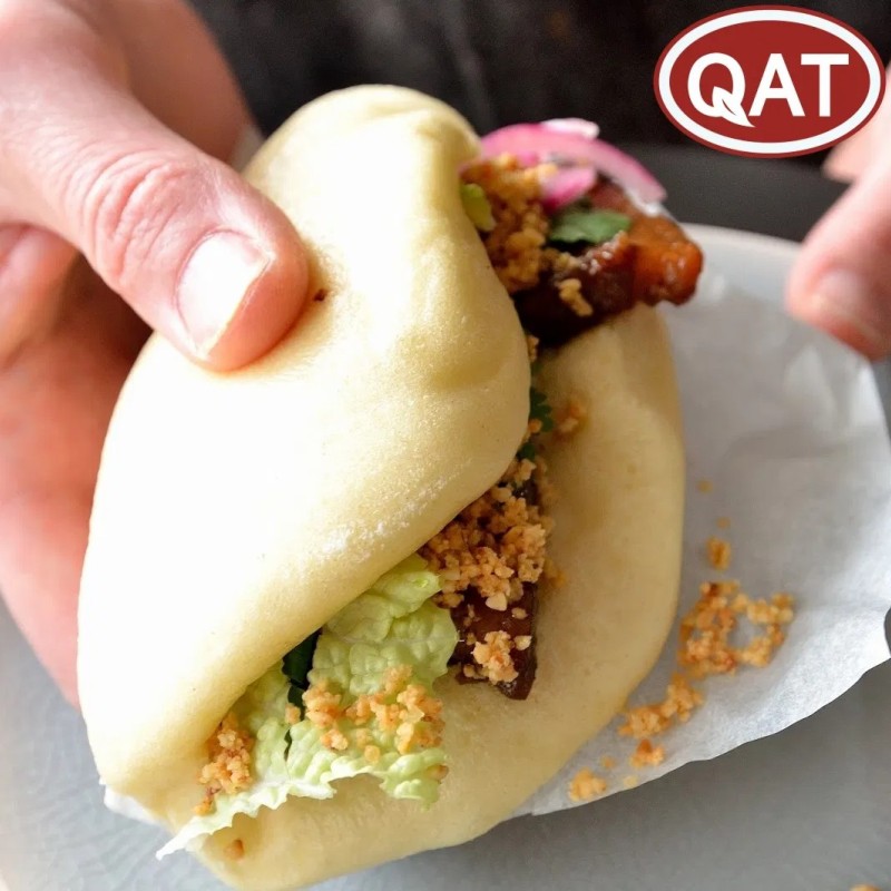 Gourmet Lotus Leaf Bao Buns - Traditional Chinese Gua Bao Treats