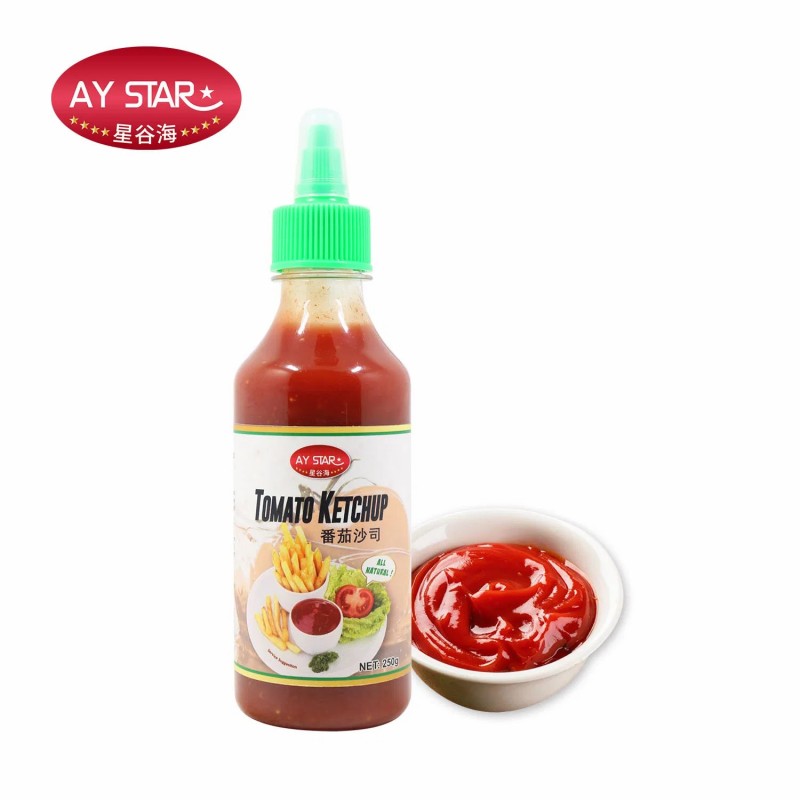 OEM Service Good Taste Squeeze Bottle Tomato Ketchup Chinese Supplier