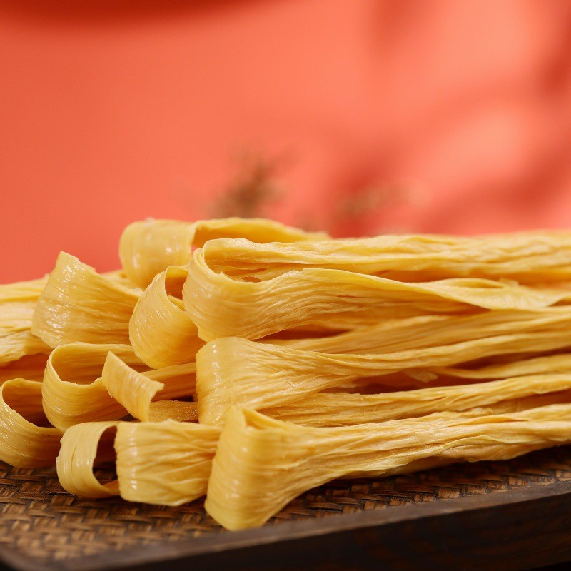 Factory Supply Fuzhu Dried Soybean Stick Health Yuba Bean Curd Stick