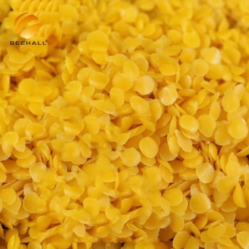 Beehall Bee Products Manufacturer Industrial Grade Bulk Beeswax Granules