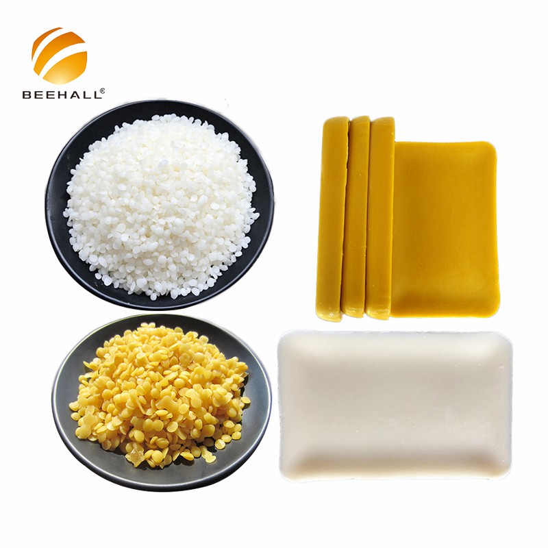 Beehall Bee Products Manufacturer Industrial Grade Bulk Beeswax Granules