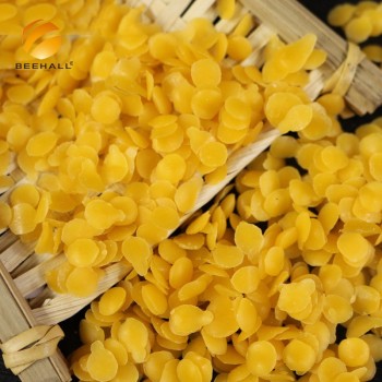 Beehall Bee Products Manufacturer Industrial Grade Bulk Beeswax Granules