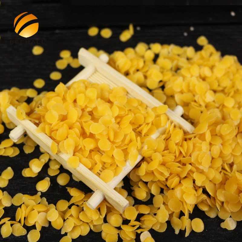 Beehall Bee Products Manufacturer Industrial Grade Bulk Beeswax Granules