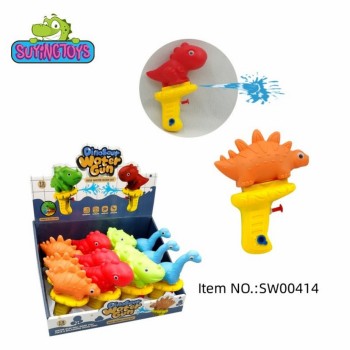 New Plastic Summer Toys Glowing Dinosaur Watergun Toy Candy for Kids