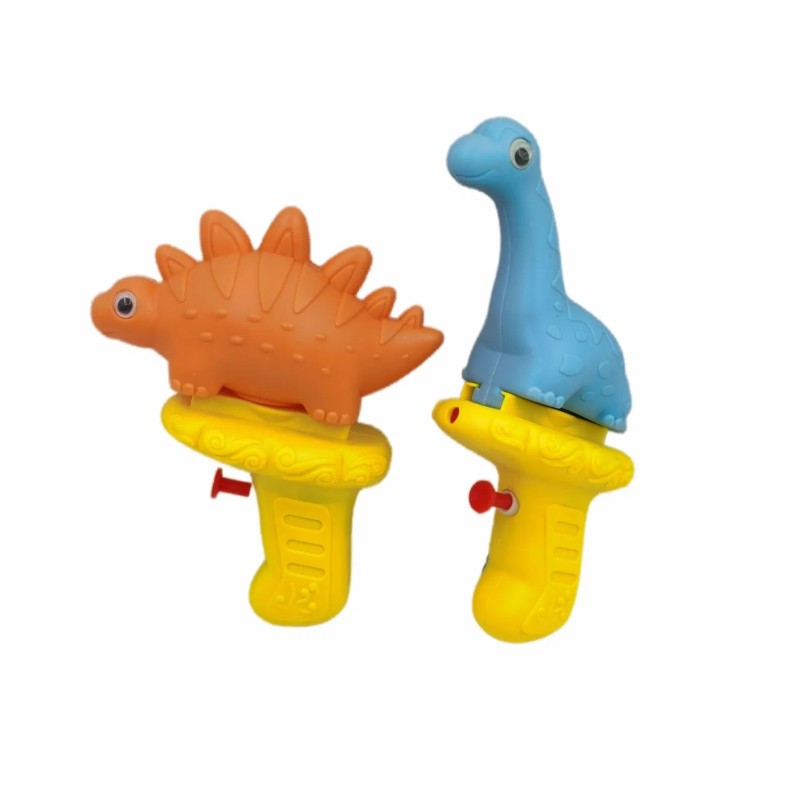 New Plastic Summer Toys Glowing Dinosaur Watergun Toy Candy for Kids