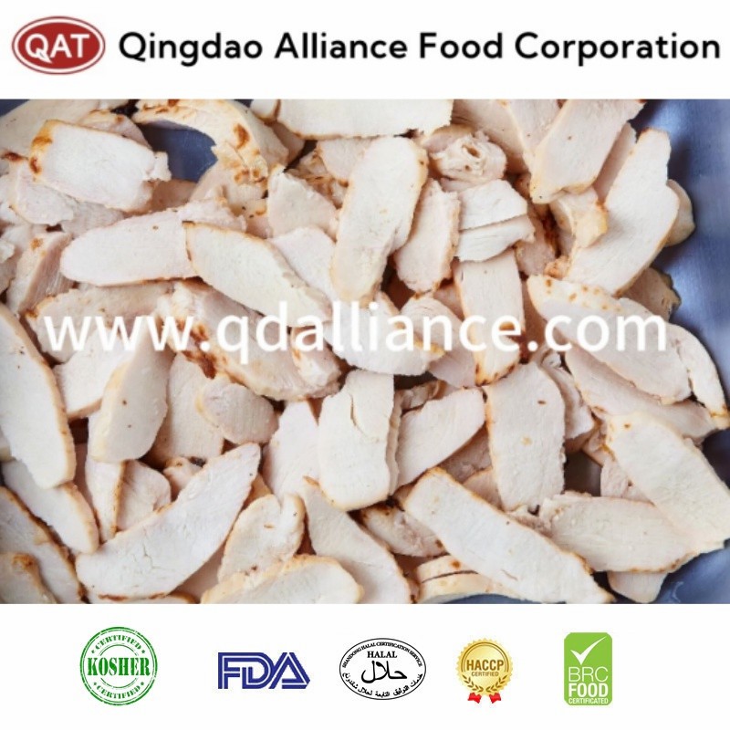 IQF Halal Certificate High Protein Steamed Chicken Breast