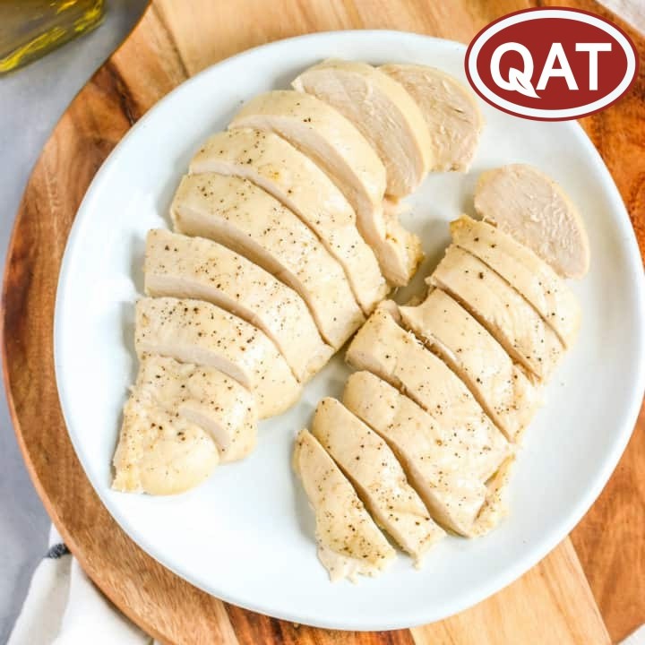 IQF Halal Certificate High Protein Steamed Chicken Breast