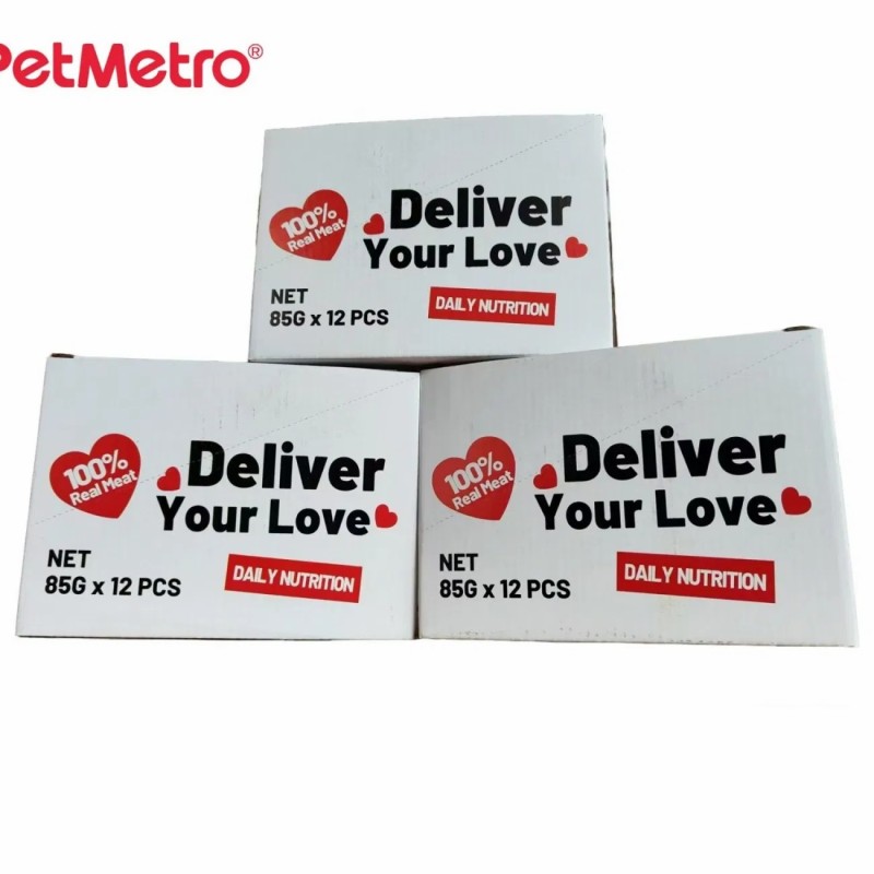 Bulk Packed Wet Cat Meal with Pure Natural Ingredients Chunk Gravy Pouch