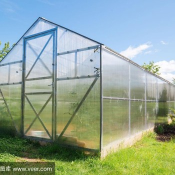 Cheap Large 10m Insulated Aluminium Profile Green House Metal Frame Singlespan China Tomato Agriculture Greenhouse