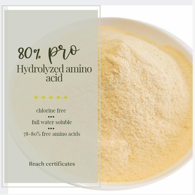 Advanced Hydrolyzed Amino Acid Blend Powder 80% for Agricultural Success