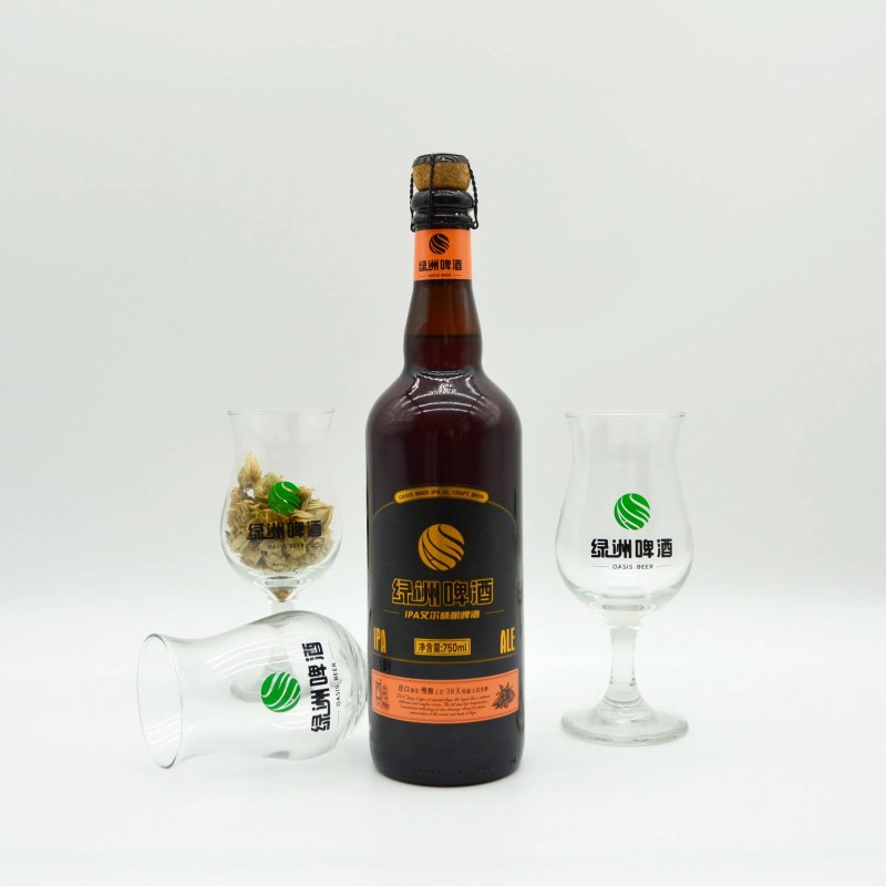 Oasis Craft Ipa, Smooth and Balanced 4.2% Abv, 15° P, 750ml Bottles, ISO9001 & HACCP, 6%Vol Ipa Beer