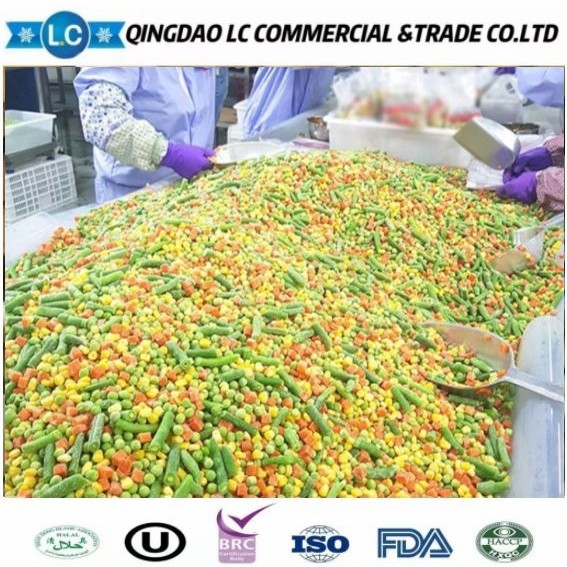High Quality IQF Frozen Mixed Vegetables with Good Price