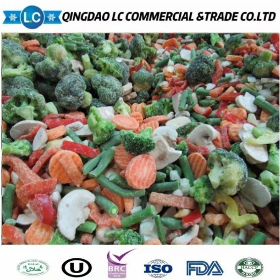 High Quality IQF Frozen Mixed Vegetables with Good Price