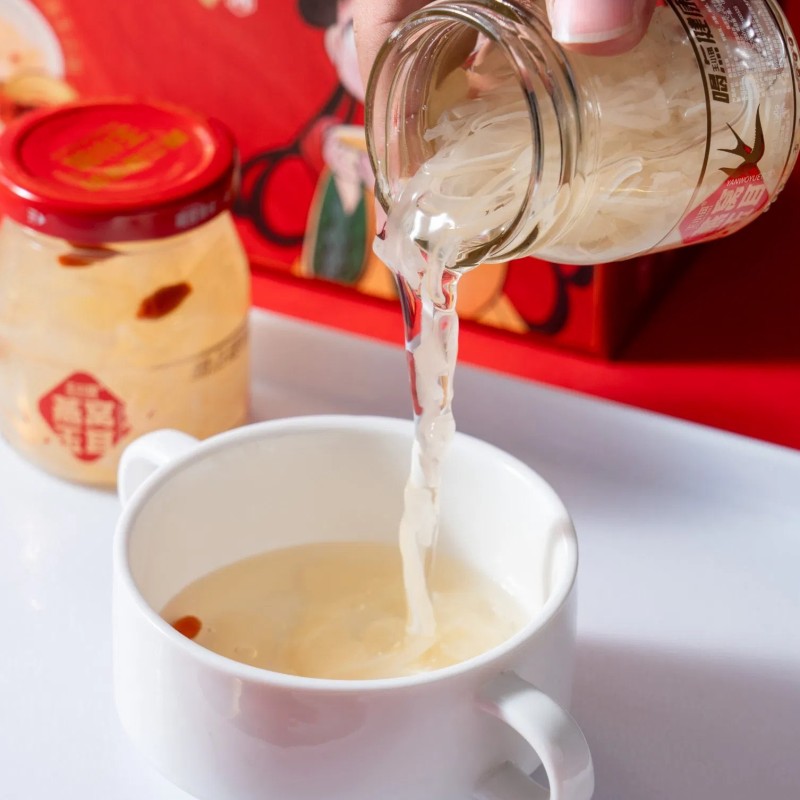 Edible Snow Fungus with Bird's Nest for Natural Ingredients Lovers