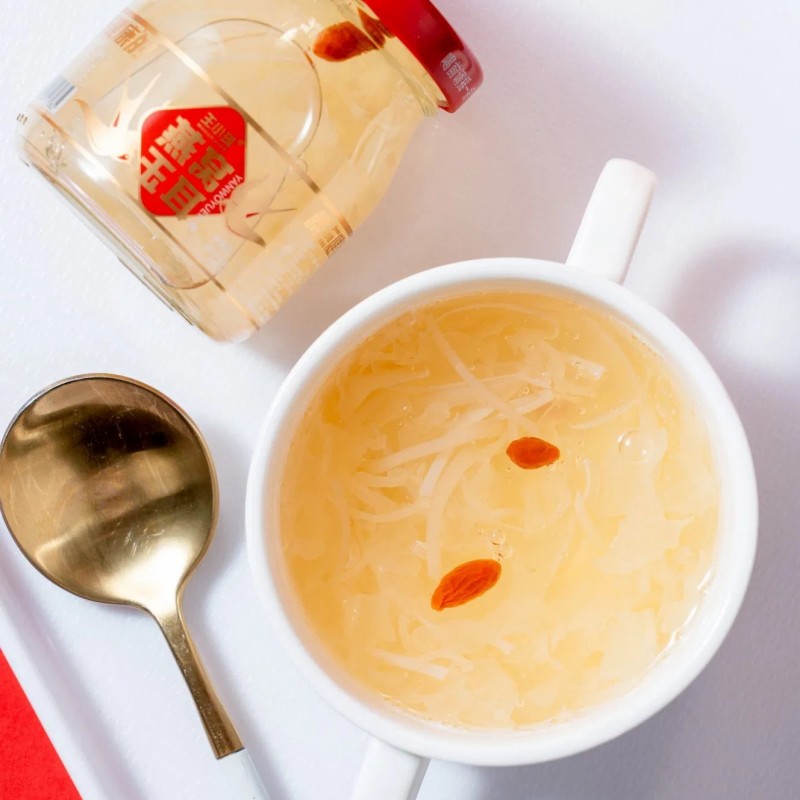 Edible Snow Fungus with Bird's Nest for Natural Ingredients Lovers