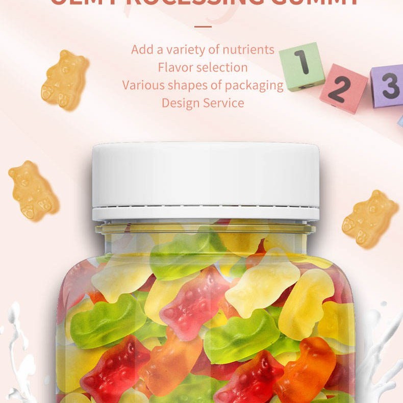 Gummy Candy Wholesale Custom Sweets Factory Price Chinese Gummy Candy Manufacturer