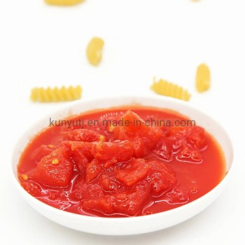 Fresh Tomato Canned Peeled Tomato in Water/Tomato Sauce Factory Supply