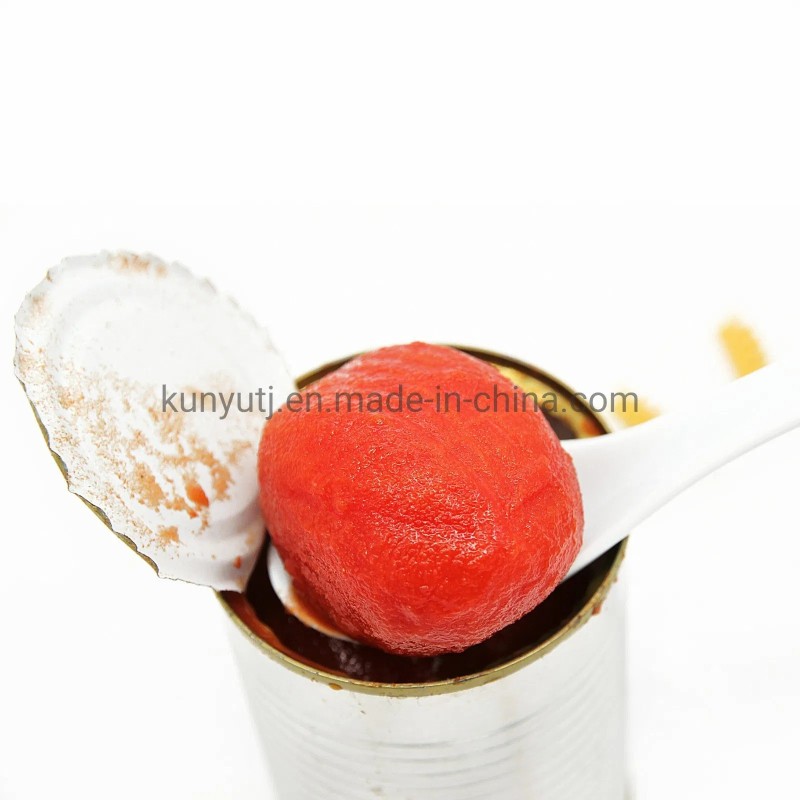 Fresh Tomato Canned Peeled Tomato in Water/Tomato Sauce Factory Supply