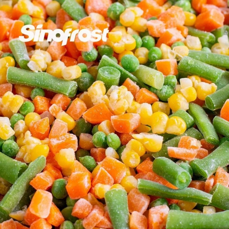 IQF Mixed Vegetables,Frozen Mixed Vegetable,Vegetable Blend,Green Beans,Green Pea,Carrot,Corn Kernel,Pepper,Onion,3/4/5/6 ,Vegetables Mix,Frozen Vegetables