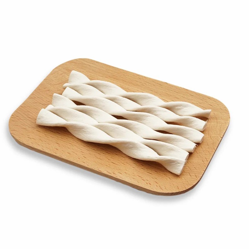 Private Label High-Digested Snacks Fresh Rawhide Wigh Vegetable Dog Chews