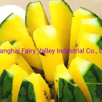 Hybrid F1 Yellow Flesh Watermelon Seeds for Growing-Yellow Cream