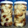 Ingredients Sushi Cooked Edible Straw Mushroom in Glass Jar