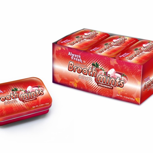 Fresh Breath Sugar Free Candy Mints Sweets Confectionery Sugarless Candy Mints Candies