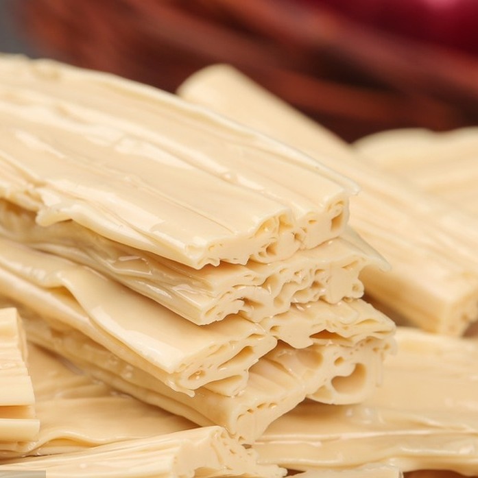 High Protein Soy Aspragus Cut Chinese Yuba Instant Beancurd Stick