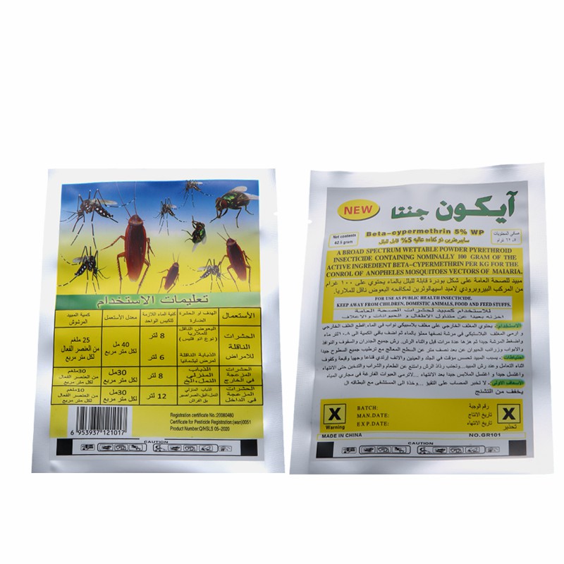 Bed Bug Roach Pest Repeller Cockroach Killer Wettable Insecticide Powder Hot Sale