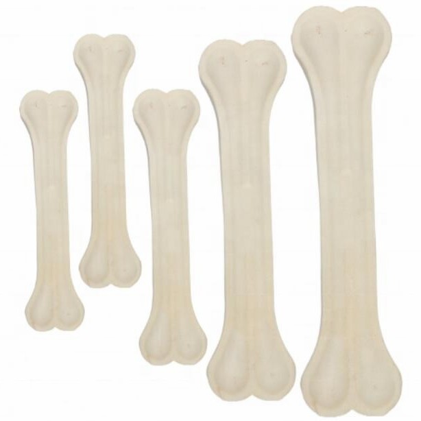 White Calcium Bone with Meat for Pet Food Dog Chews Snacks Supply