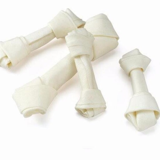 White Calcium Bone with Meat for Pet Food Dog Chews Snacks Supply