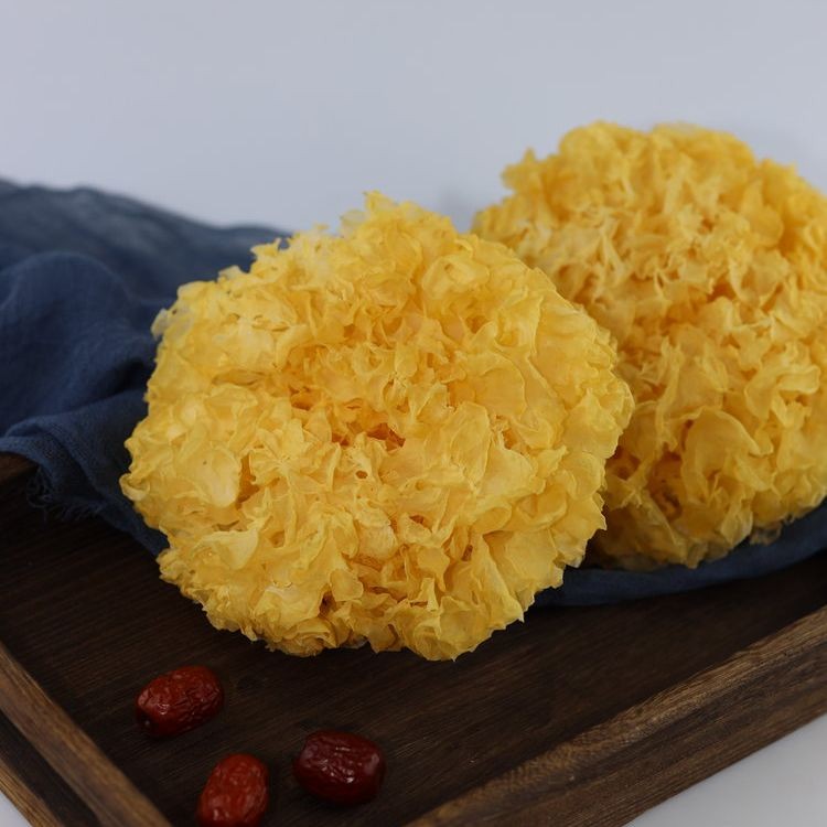 Premium Natural Dried Tremella - Fujian Origin, High Quality Edible Fungus