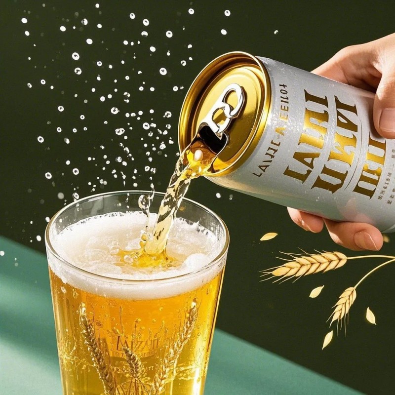 355ml Camping Beer Cans Shockproof Outdoor