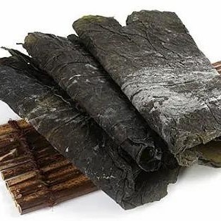 Organic Shirakiku Dried Dashi Kombu Kelp Konbu, Dashima or Haidai Kombu Seaweed Algae
