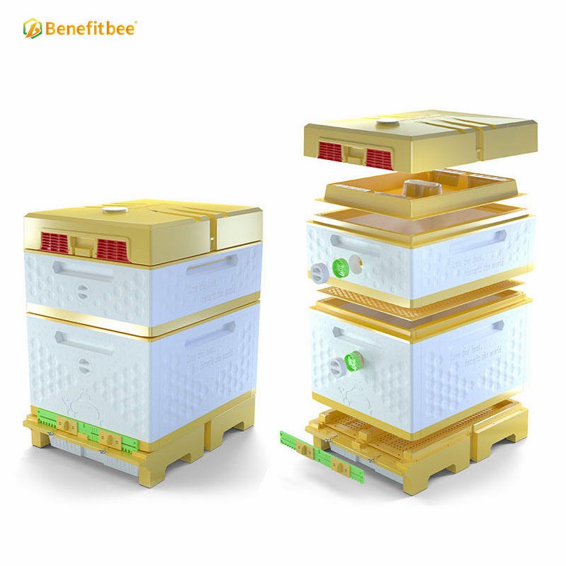 Apiculture Honey Bee Hive Dadant Plastic Beehive for Beekeeper