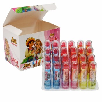 Sugar-Free Isothy Ketositol Glitter Lipstick Modelling Candy Can Be OEM/ODM