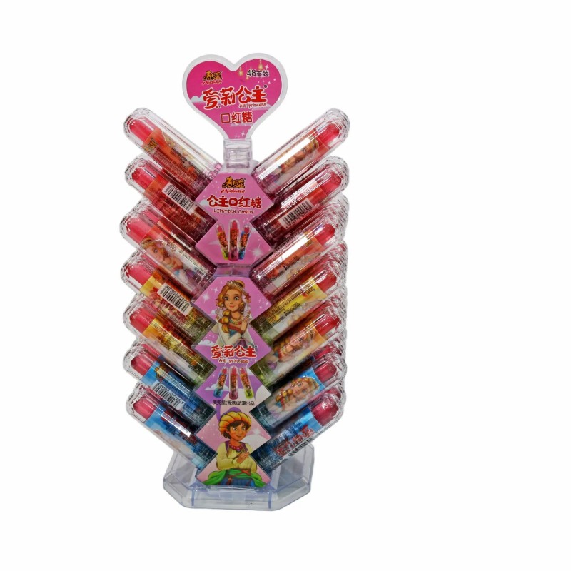 Sugar-Free Isothy Ketositol Glitter Lipstick Modelling Candy Can Be OEM/ODM