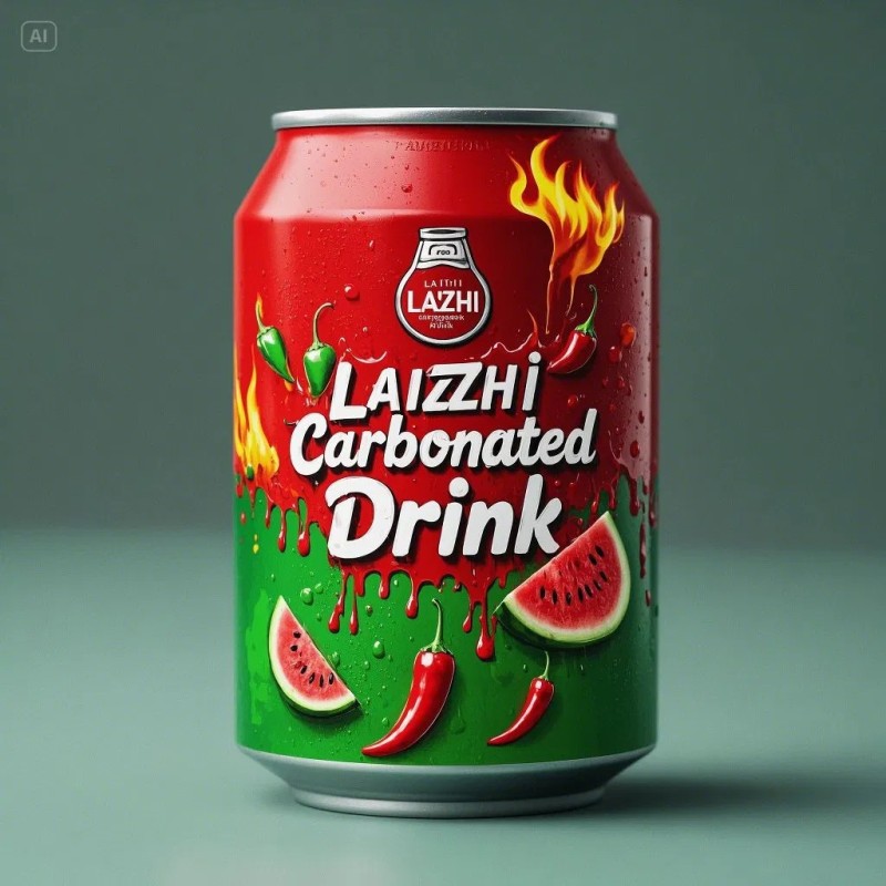 OEM Organic Lime Carbonated Sparkling Drink with Custom Logo