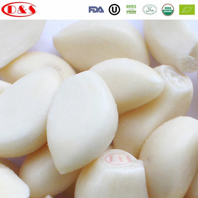 Factory Supply with Best Price IQF Frozen Garlic Cloves Bulk