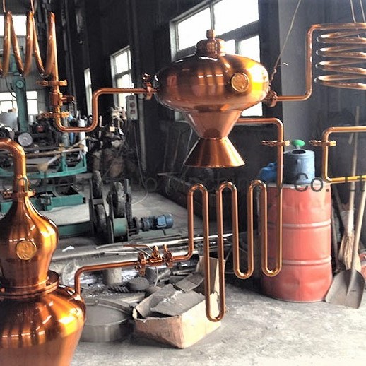 Brandy Distiller Copper Liquor Alcohol Methode Charantaise Distill Equipment