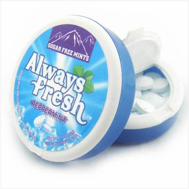 Sugar Free Types Mint Sweets OEM ODM Sugarless Candy Manufacturer Factory