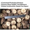 IQF Frozen Shiitake Whole Frozen Cultivated Mushroom