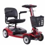 Elderly Four-Wheeled Mobility Scooter Disabled Assisted Folding Family Car with Battery for Handicapped Users