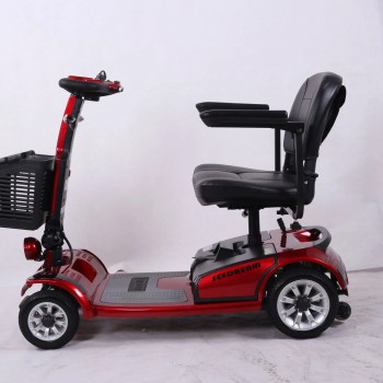 Elderly Four-Wheeled Mobility Scooter Disabled Assisted Folding Family Car with Battery for Handicapped Users